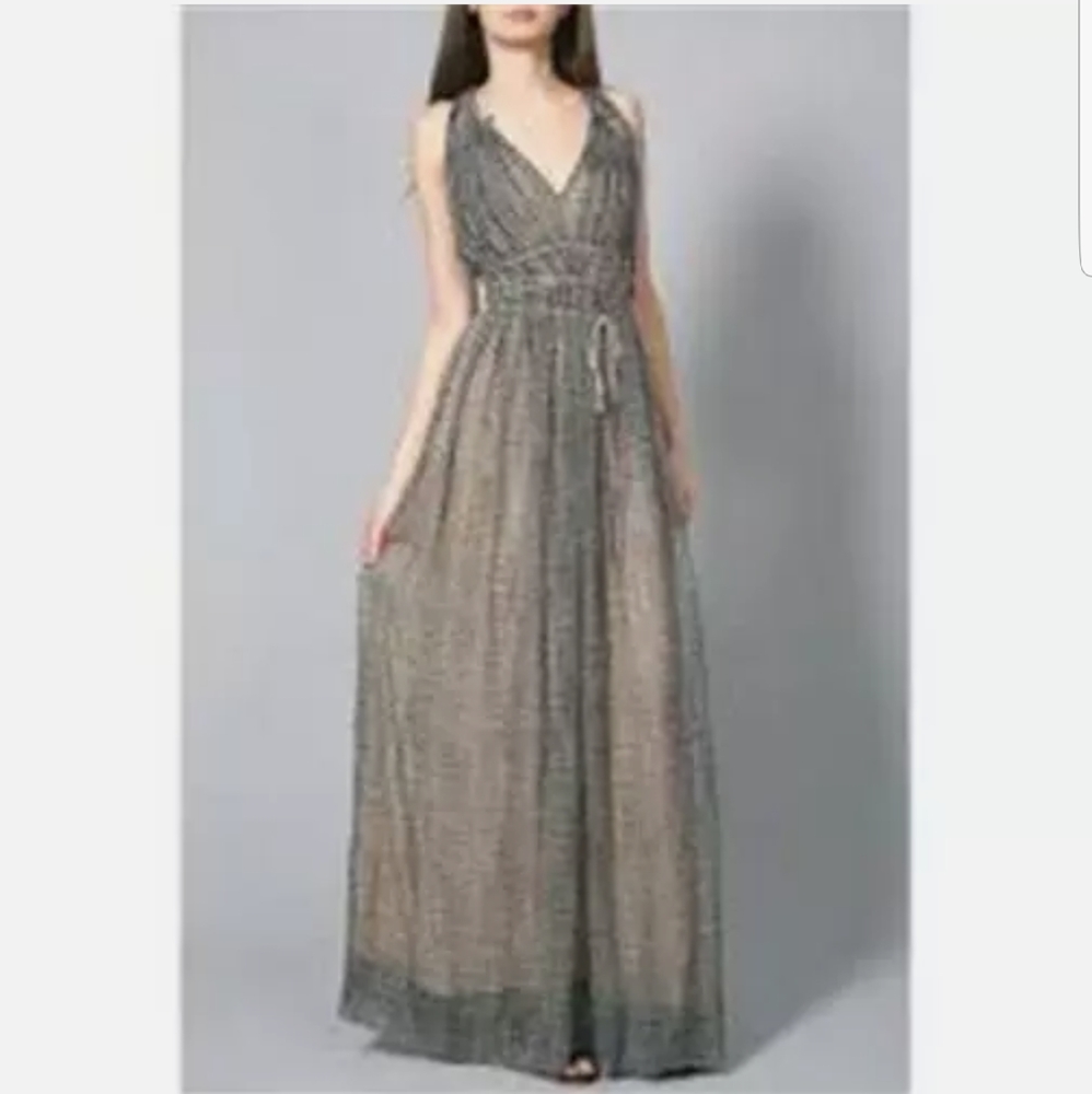 Phillip Lim 3.1 Silk Sheer Grecian Goddess Dress Size 0